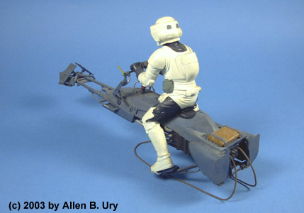 stormtrooper that rides speeder bike
